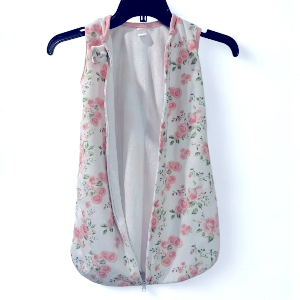 Kensie Pink and White Floral Sleep Sack